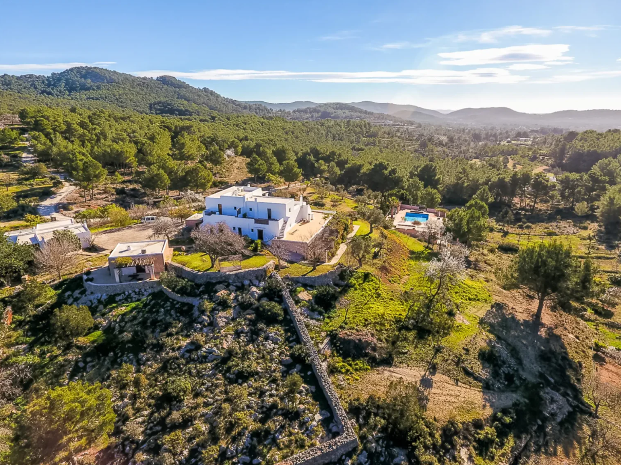 Hotel Rural Can Pujolet Санта Агнес де Корона Екстер'єр фото